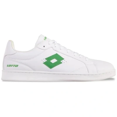 Abbildung von Lotto Unisex JAMBOL Sneaker, White/Green, 39 EU