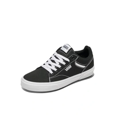 Abbildung von Vans Seldan Herren Sneaker, Canvas Black White, 41 EU