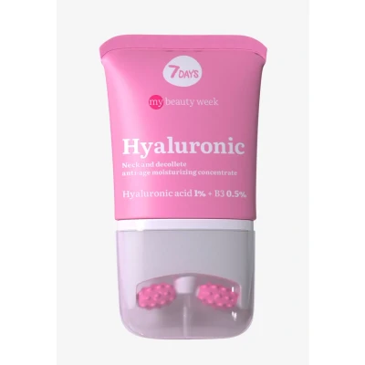 Abbildung von 7days MY Beauty WEEK Hyaluronic NECK AND Decollete Antiage Moisturizing Concentrate ACID 1% + B3 O,5% Nachtpflege, Größe: 80 ml,