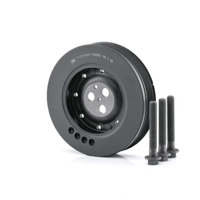 Abbildung von GATES TVD1060A Kurbelwellenriemenscheibe 167 mit Zubehör FleetRunner Micro V Stretch Fit FORD: MONDEO 3 Kombi, JAGUAR: X Type Saloon kfzteile, mister