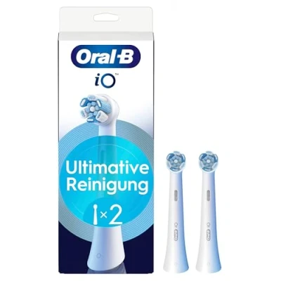 Abbildung von Oral B Aufsteckbürsten »Oral iO Ultimative Reinigung«, für fortgeschrittene Tiefenreinigung und Plaque Entfernung