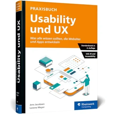 Abbildung von Praxisbuch Usability und UX: Bewährte UX Methoden praxisnah erklärt
