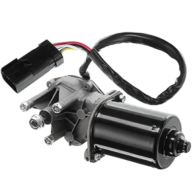 Abbildung von Frankberg 1x Wischermotor Scheibenwischermotor 12V 5 Polig Vorne Links oder Rechts Kompatibel mit Wrangler II TJ 2.4L 2.5L 4.0L 1996 2007 Replace# 4864892