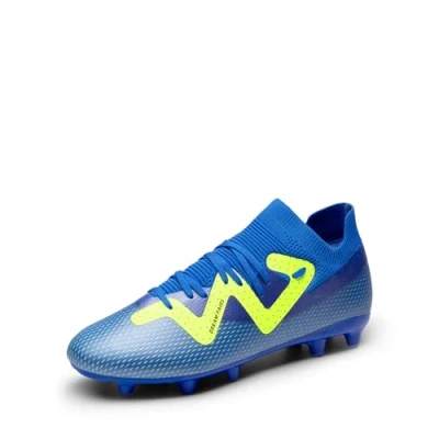 Abbildung von DREAM PAIRS Herren Fußballschuhe Top Professionelle Athletics Trainingsschuhe Outdoor Sport Football Schuhe Fussballschuhe,Size 43,Königsblau/neongrün,SDSS2402M E