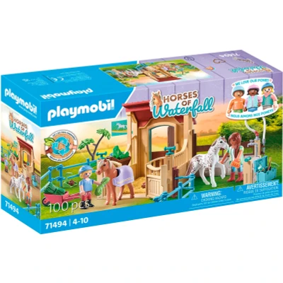 Abbildung von Playmobil 71494 Horses of Waterfall Bausatz Reitstall