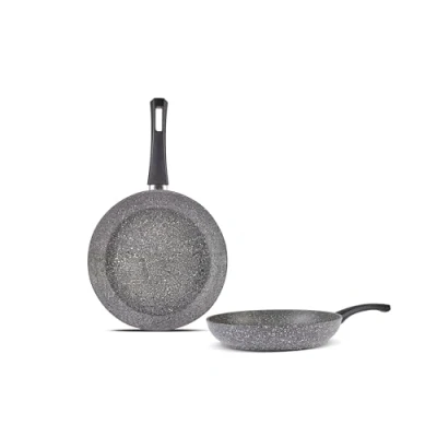 Abbildung von Karaca Gris Biogranit Pfannenset, 2 teilig Perfekte Küchenbegleiter für müheloses Kochen