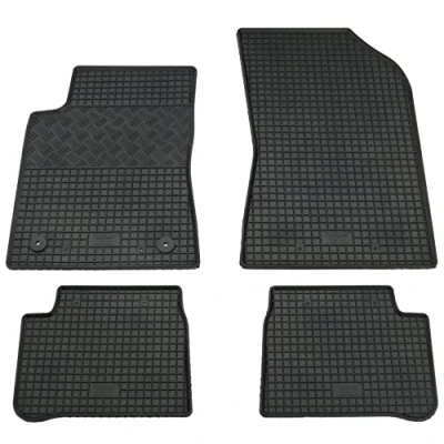 Abbildung von AD Tuning RI904031 Gummifußmatten Set, 4 teilig, Gummi Fußmatten