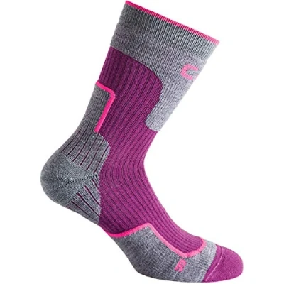 Abbildung von CMP Kinder Trekkingsocken aus Wolle, Lila, 34/36