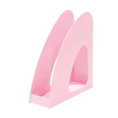 Abbildung von HAN Stehsammler Re LOOP 6 Stück, say yes to 100% recycled, Zeitungsständer, Stehordner, modernes, junges Design für DIN A4/C4 Unterlagen, 76 x 239 256 mm, 16218 886, pastellrosa