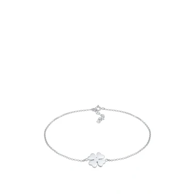 Abbildung von Elli Talisman Fußkettchen, Damen, Größe: 22, Silber