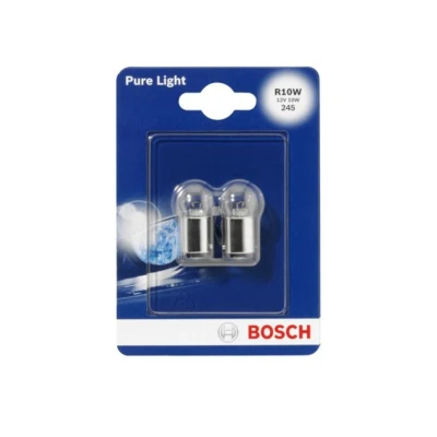 Abbildung von BOSCH 1 987 301 019 Glühlampe 12 10 R10W BMW: 3 Saloon, MERCEDES BENZ: W124 VOLKSWAGEN: TRANSPORTER 5, Golf 4, 4 Bus