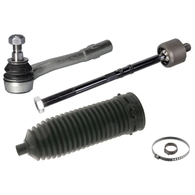 Abbildung von FEBI BILSTEIN 40167 Spurstange Vorderachse rechts mit Schellen, Lenkmanschetten MERCEDES BENZ: C Class T modell