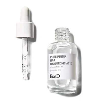 Abbildung von Face D Pure Plump, Serum mit HA4 Hyaluronsäure Straffungseffekt, 30 ml