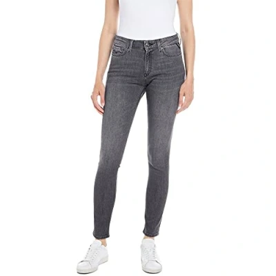 Abbildung von Replay Damen Jeans Luzien Skinny Fit mit Power Stretch, Dark Grey 097 (Grau), 30W / 30L