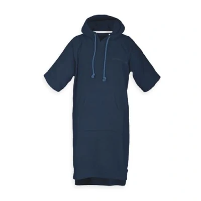 Abbildung von TOM Tailor BATH Surfponcho MIT KAPUZE, Bademantel, Größe: S/M, Dark navy