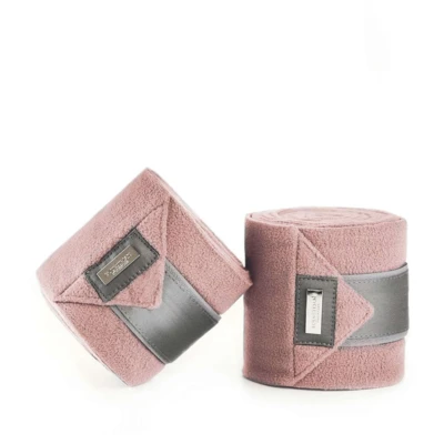 Abbildung von Equestrian Stockholm Pink Pearl fleece bandages