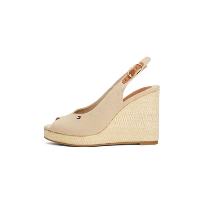 Abbildung von Tommy Hilfiger Keilsandalette, Damen, Größe: 40, Horseradish Schuhe