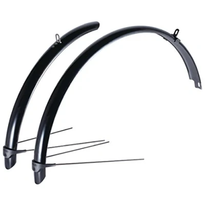 Abbildung von BBB BFD 40 Cycling Fahrrad CityGuard Schutzblech Set Vorn und Hintern MTB Urban Rennrad Kinder, Schwarz, 28&quot;