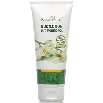 Abbildung von Kräuterhof Bodylotion mit Moringaöl 200ml Tube, 2er Pack