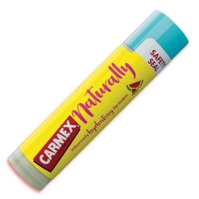 Abbildung von Carmex Naturally Stick Wassermelone die natürliche Lippenpflege für ein geschmeidiges Ergebnis 1 Stück á 4.25g, 23232