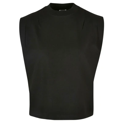 Abbildung von Urban Classics Orgnaic Heavy Shoulder Top, Damen, Größe: Large, Black