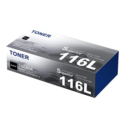 Abbildung von 2er Pack MLT D116L MLTD116L Toner Schwarz für Samsung Xpress M2675FN M2885FW M2825ND M2625D M2875FD M2835DW M2875FW M2825DW M2825 M2885 M2875