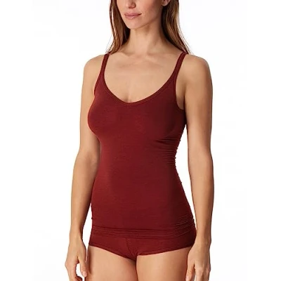 Abbildung von Schiesser Personal FIT Unterhemd/shirt, Damen, Größe: Medium, Terracotta