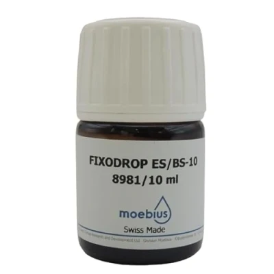 Abbildung von KD89 Moebius Fixodrop ES/BS 10 8981 10ml Moderne Epiklinge für Uhrmacher und Feinmechanik, weiß