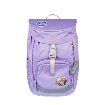 Abbildung von Baagl AIRY Lieblingstiere Schulranzen für Kinder, Größe: One Size, Violett
