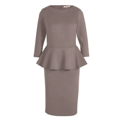 Abbildung von Alba Moda Etuikleid, Damen, Größe: 36, Taupe