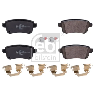 Abbildung von FEBI BILSTEIN 178904 Bremsbelagsatz Hinterachse mit Befestigungsmaterial RENAULT: SCENIC 3, GRAND Talisman Grandtour