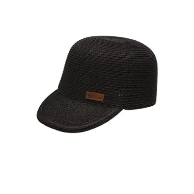 Abbildung von Sterntaler Unisex Baseball Cap Stroh Baseballkappe, schwarz, 53