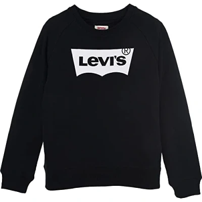 Abbildung von Levi&#039;s KEY ITEM LOGO CREW Sweatshirt für Kinder, Größe: 128, Black