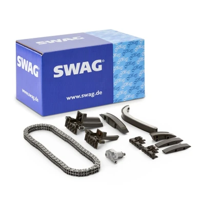 Abbildung von SWAG 99 13 0313 Steuerkettensatz Duplex, mit Kettenschloss MERCEDES BENZ: SL Convertible, E Class Saloon