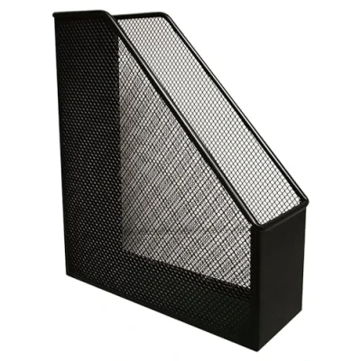 Abbildung von Q Connect KF00862 Stehsammler Metalldraht schwarz