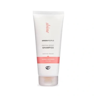 Abbildung von Green People Shampoo Quinoa und Artischocke, 200 ml Natürliches Bio für Glanz Volumen Sanftes jeden Haartyp Silikon SLS freie Haarpflege Tierleidfrei vegan