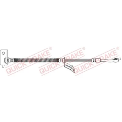 Abbildung von QUICK BRAKE 50.734 Bremsschläuche 547mm mit Innengewinde