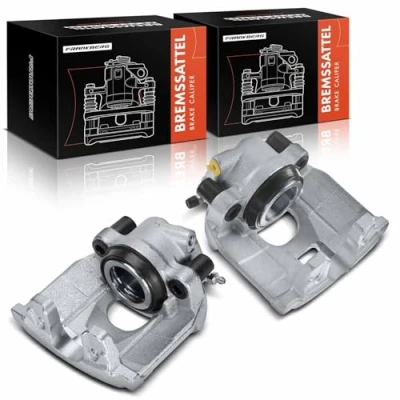 Abbildung von Frankberg 2x Bremssattel Bremszange Vorne Links Rechts Kompatibel mit A4 8K2 B8 2007 2015 A5 8T3 2017 8F7 2009 Replace# 8K0615123C
