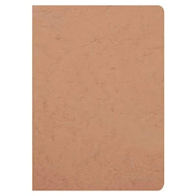 Abbildung von Clairefontaine 733000C Heft AgeBag (DIN A4, 21 x 29,7 cm, blanko, ideal für Ihre Notizen und Zeichnungen, 48 Blatt) 1 Stück braun