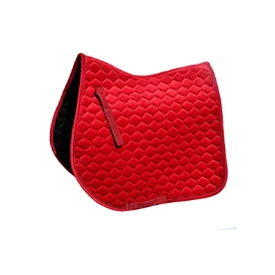 Abbildung von Rhinegold Velvet Hexagon GP Schabracke Full Rose rot