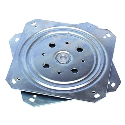 Abbildung von cyclingcolors Drehkranz Schwerlast 155 x mm Drehbeschlag 360 kugelgelagert Drehteller Stahl Druck Kugellager 150 kg Schwenkauszug mit Drehplatte Möbel Schränke