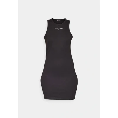 Abbildung von Tommy Jeans LALA TANK Bodycon Dress Jerseykleid, Damen, Größe: 40, Black