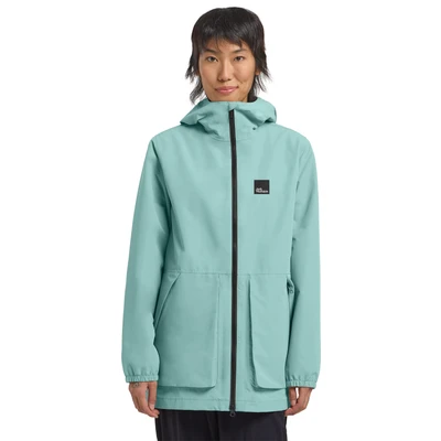 Abbildung von Jack Wolfskin Terraview Hardshelljacke, Damen, Größe: Small, Soft jade