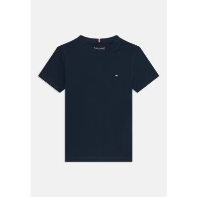 Abbildung von Tommy Hilfiger T Shirt »ESSENTIAL COTTON TEE S/S«, mit Logostickerei