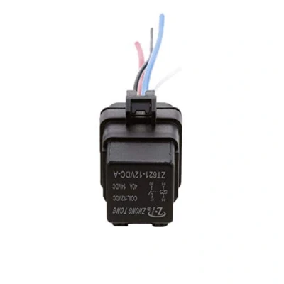 Abbildung von Mintice 12V 40A 4 Polig SPST KFZ Relais Öffner Schließer Wechselrelais Leistungsrelais Buchse Stecker Wasserdicht Motorrad Boot