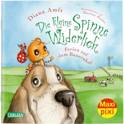 Abbildung von Maxi Pixi 313: VE 5 Die kleine Spinne Widerlich: Ferien auf dem Bauernhof (5 Exemplare) (313)