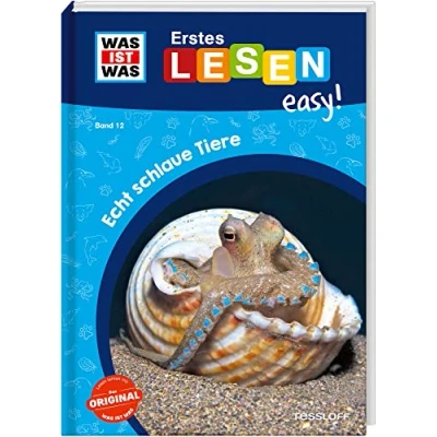 Abbildung von WAS IST Erstes Lesen easy! Band 12. Echt schlaue Tiere / Erstlesebuch für Kinder ab der 1. Klasse Extragroße Schrift und leichter Satzbau