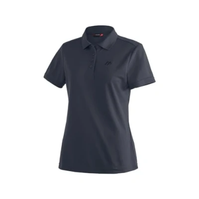 Abbildung von Maier Sports Damen Ulrike Polohemd, Blau, 42 EU