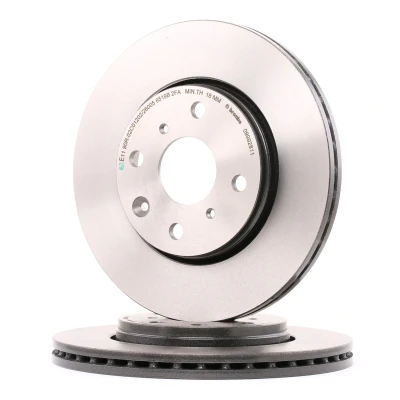 Abbildung von BREMBO COATED DISC LINE 09.9928.11 Bremsscheibe 247 20 4 innenbelüftet beschichtet PEUGEOT: 108 Hatchback, 107 TOYOTA: Aygo, CITROËN: C1 I