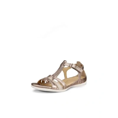 Abbildung von ECCO Damen Flash Sandale, Warm Grey Metallic Moon Rock, 43 EU